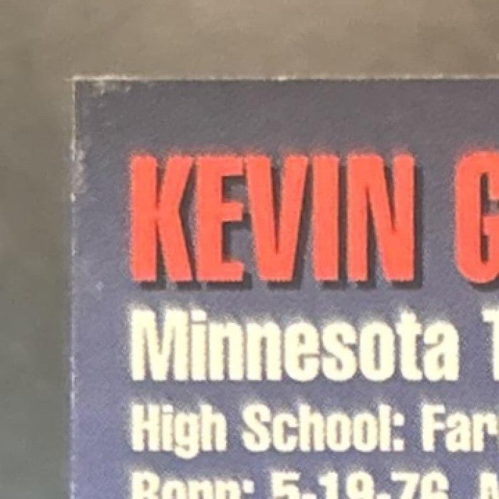1997-98 Topps Chrome Kevin Garnett Destiny Refractor #D2 Minnesota Timberwolves