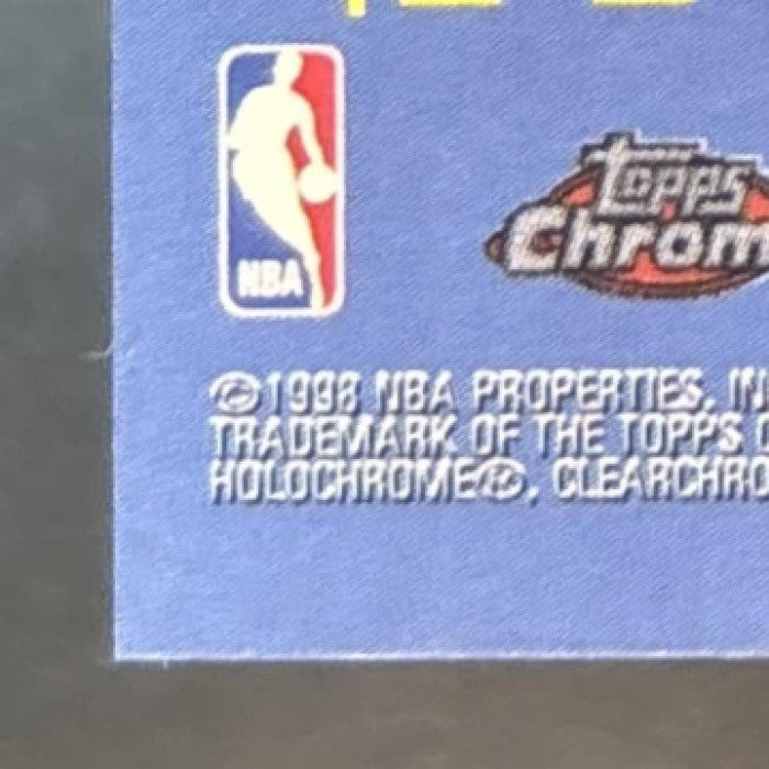 1997-98 Topps Chrome Kevin Garnett Destiny Refractor #D2 Minnesota Timberwolves