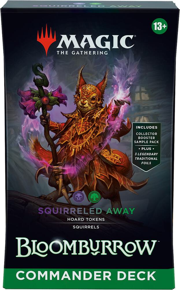 Magic the Gathering: Bloomburrow - Squirreled Away Commander Deck