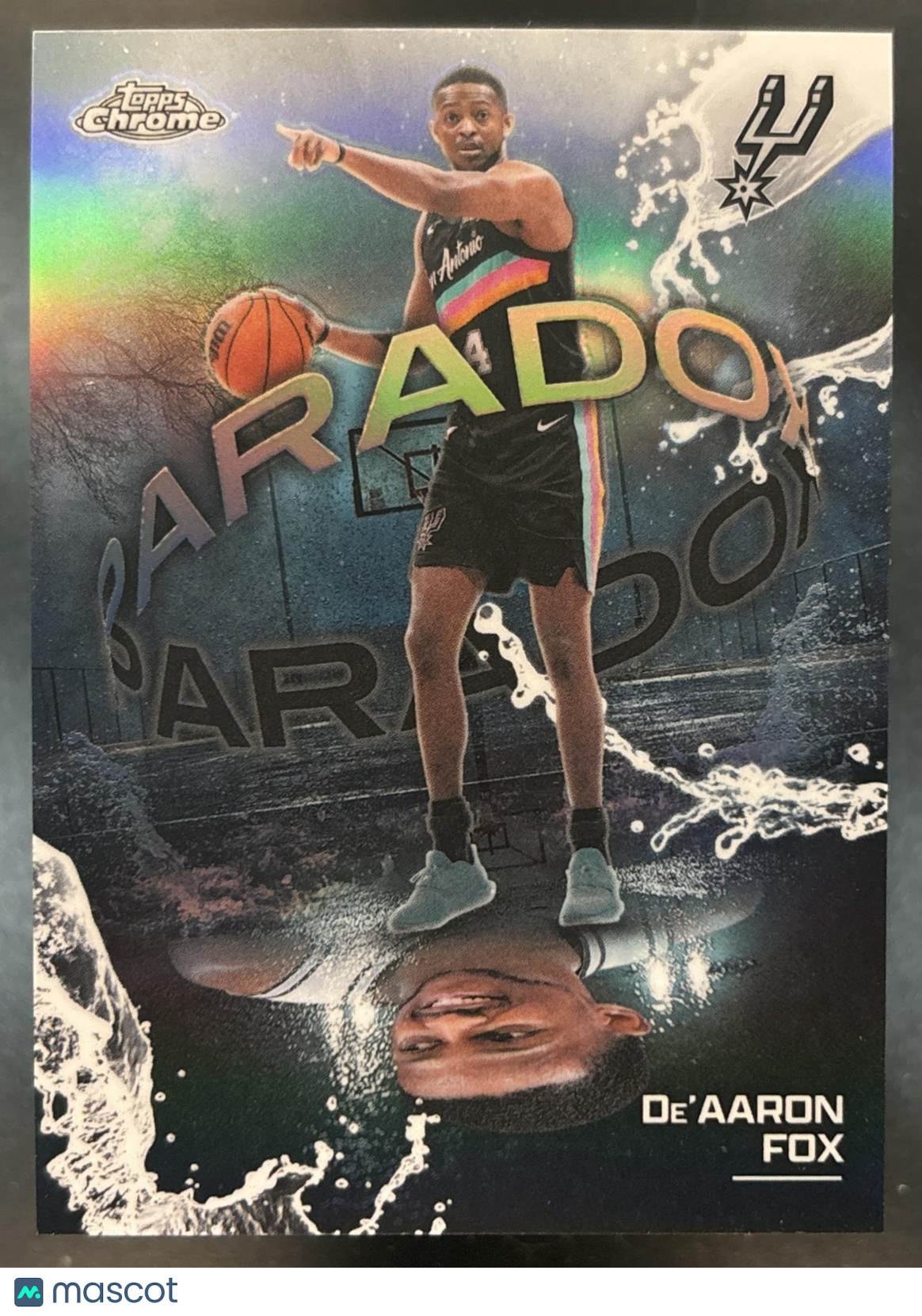 2025-26 Topps Chrome Update De'Aaron Fox Paradox #PX-13 San Antonio Spurs