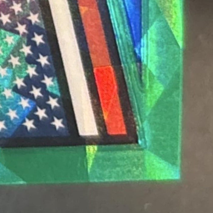 2026 Panini Stars and Stripes Prizm Gavin McMillan Green Ice /25 #111
