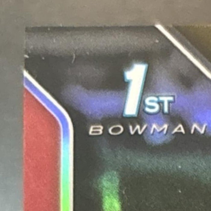 2025 Bowman Chrome University Eli Bowen Gold /50 #107 1st Prospect Oklahoma