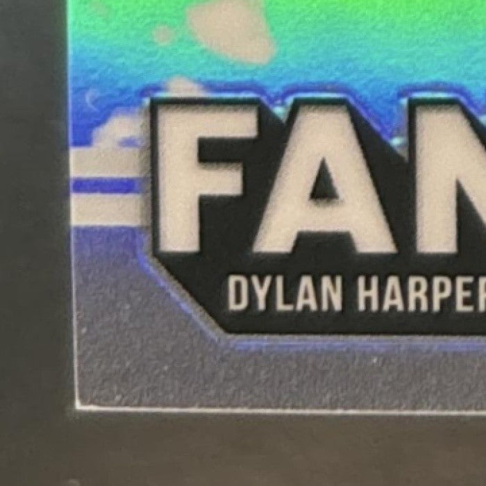 2025-26 Topps Chrome Update Dylan Harper Fanatical #FAN-12 RC San Antonio Spurs