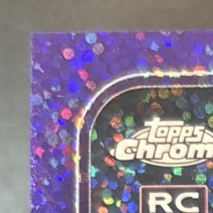 2024 Topps Chrome Hunter Stratton Auto Purple Speckle /299 RC Pittsburgh Pirates