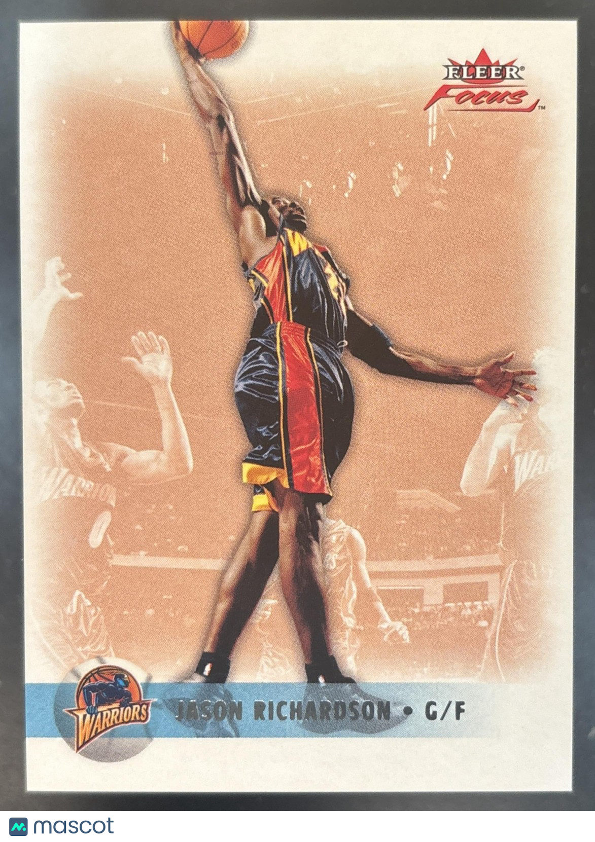 2003-04 Fleer Focus Jason Richardson Numbers Century /100 #80 Golden State
