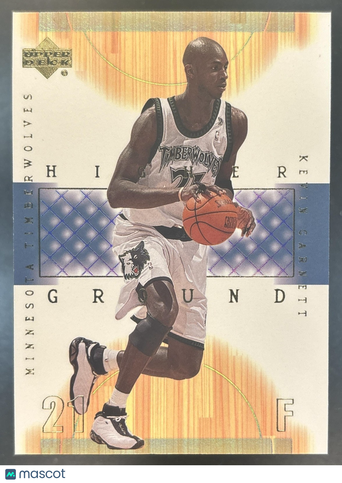 2001-02 Upper Deck Kevin Garnett Higher Ground #HG2 Minnesota Timberwolves