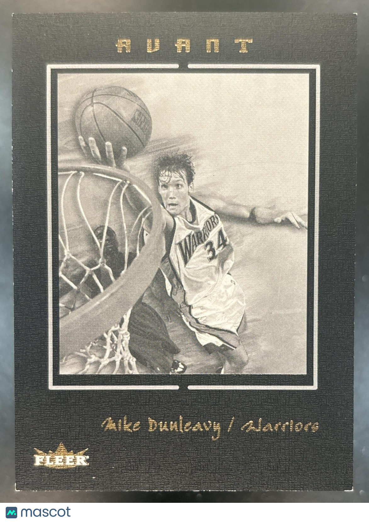 2003-04 Fleer Avant Mike Dunleavy Jr. Black and White /199 #9 Warriors