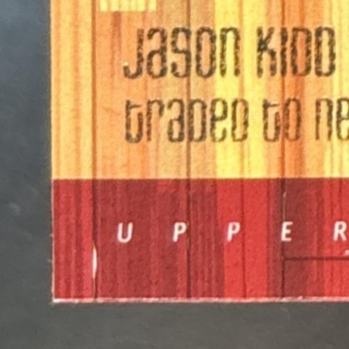 2001-02 Upper Deck Hardcourt Jason Kidd #52 New Jersey Nets