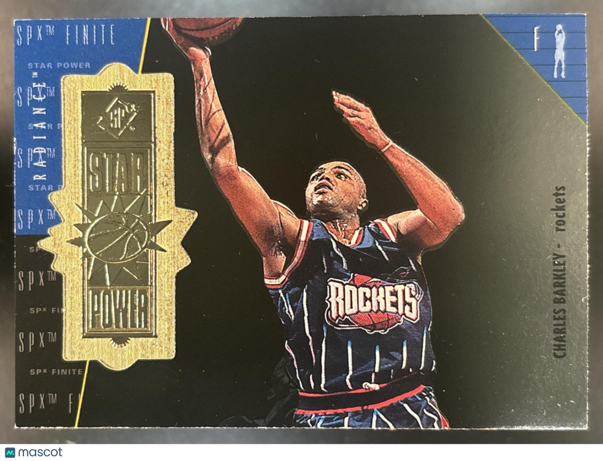 1998-99 SPx Finite Charles Barkley /2700 #150 Houston Rockets