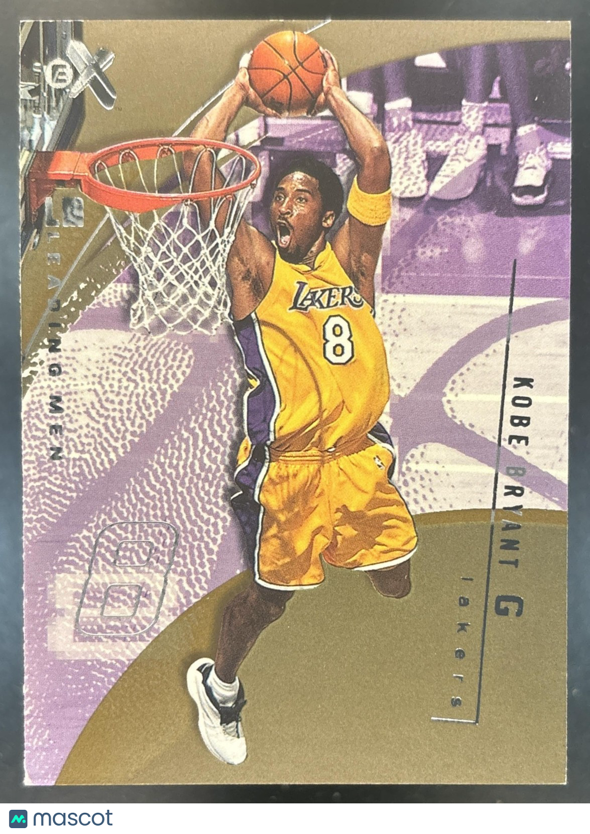 2001-02 Fleer E-X Kobe Bryant #92 Lakers