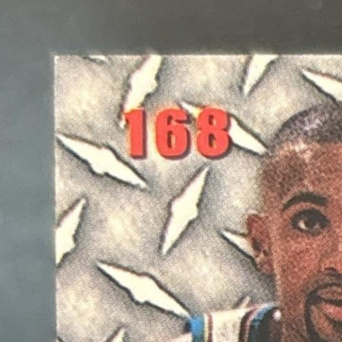 1996-97 Skybox Metal Grant Hill #168 Detroit Pistons