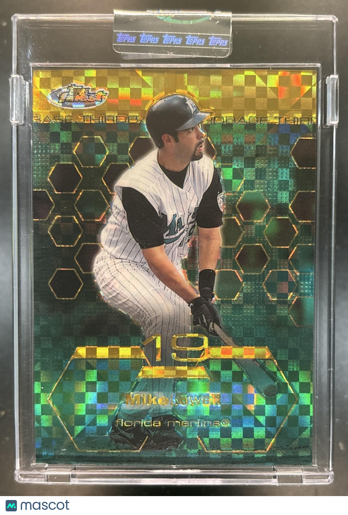 2003 Topps Finest Mike Lowell Uncirculated Gold X-Fractor /199 #4