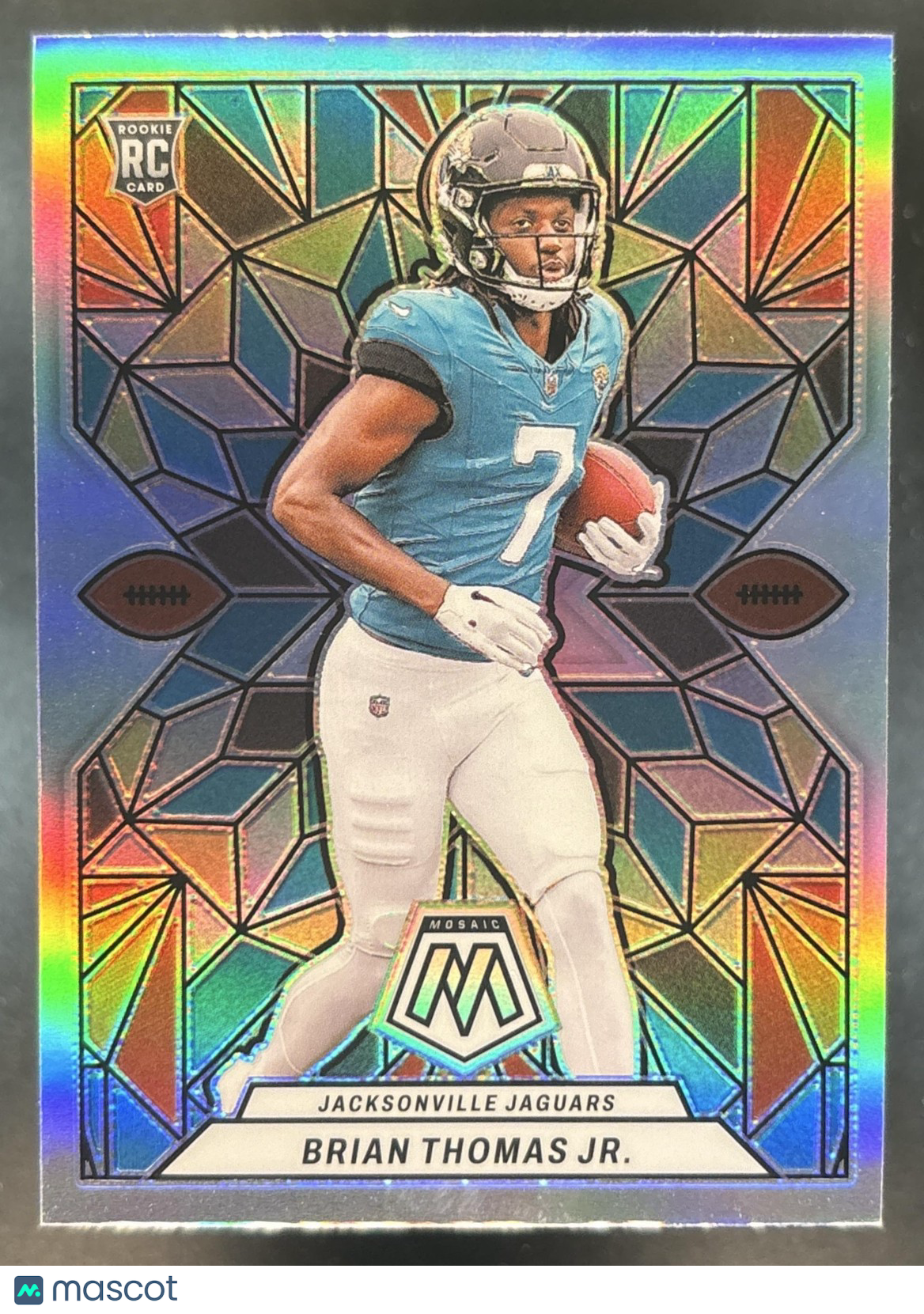 2024 Panini Mosaic Brian Thomas Jr. Stained Glass #SG-14 Jacksonville Jaguars