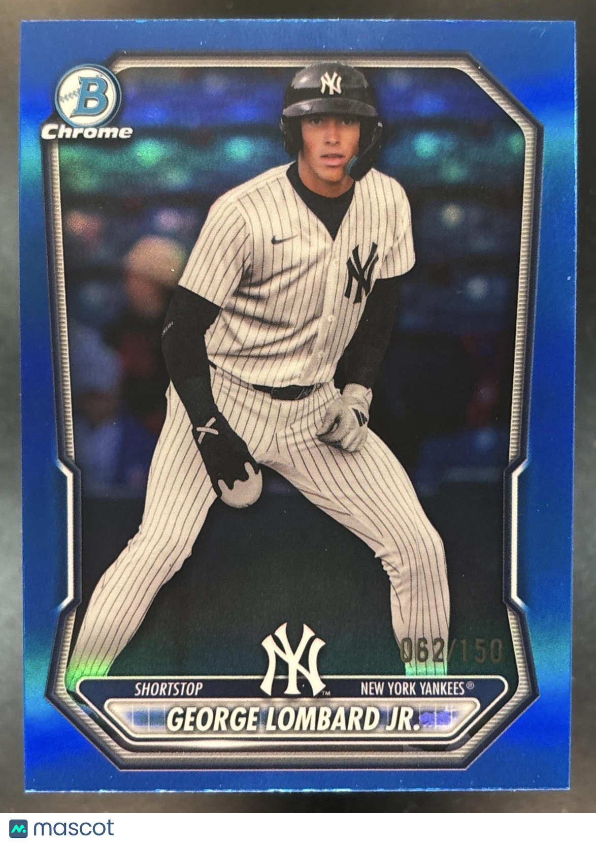 2026 Bowman George Lombard Jr. Chrome Prospects Blue /150 #BCP-64 Yankees