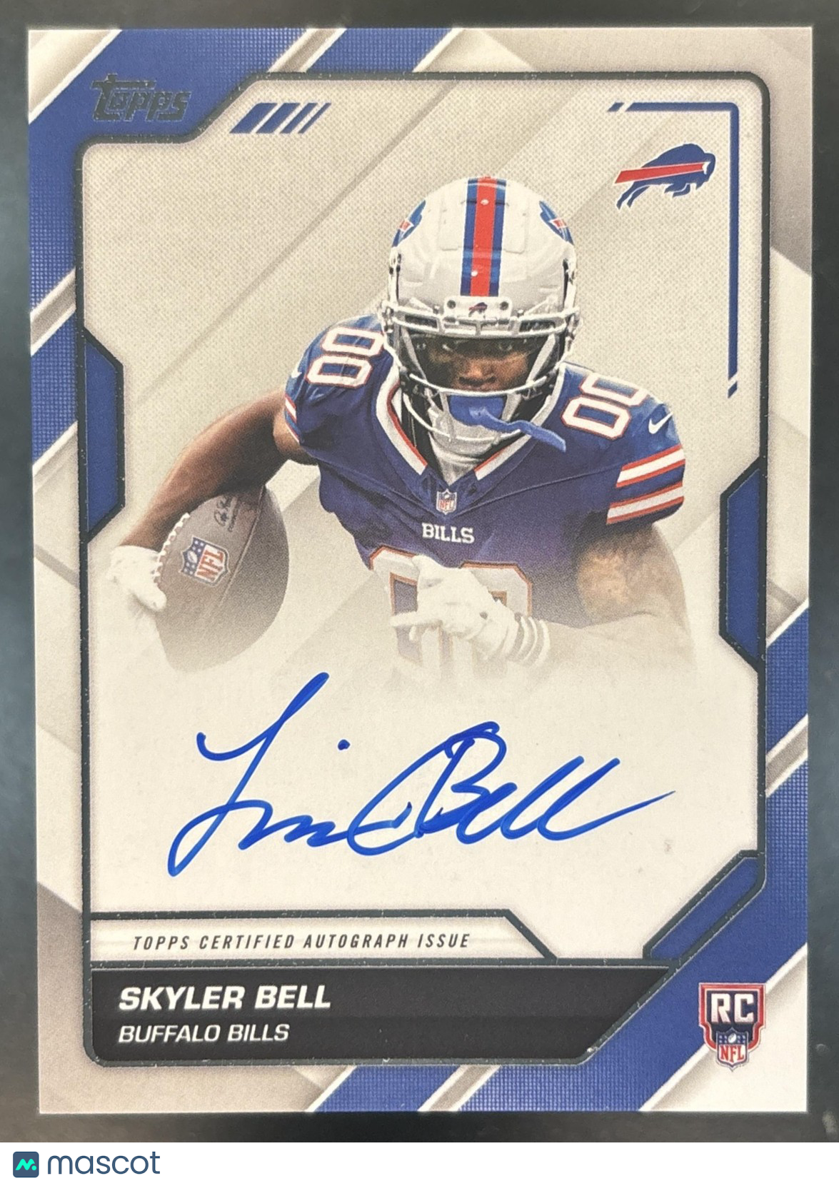 2026 Topps Skyler Bell First Signatures #FFS-SB RC Auto Buffalo Bills