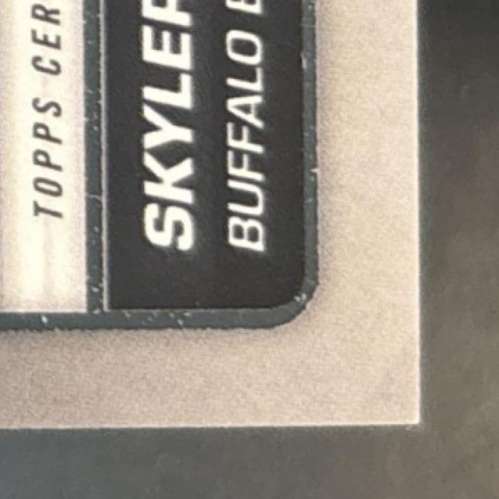 2026 Topps Skyler Bell First Signatures #FFS-SB RC Auto Buffalo Bills