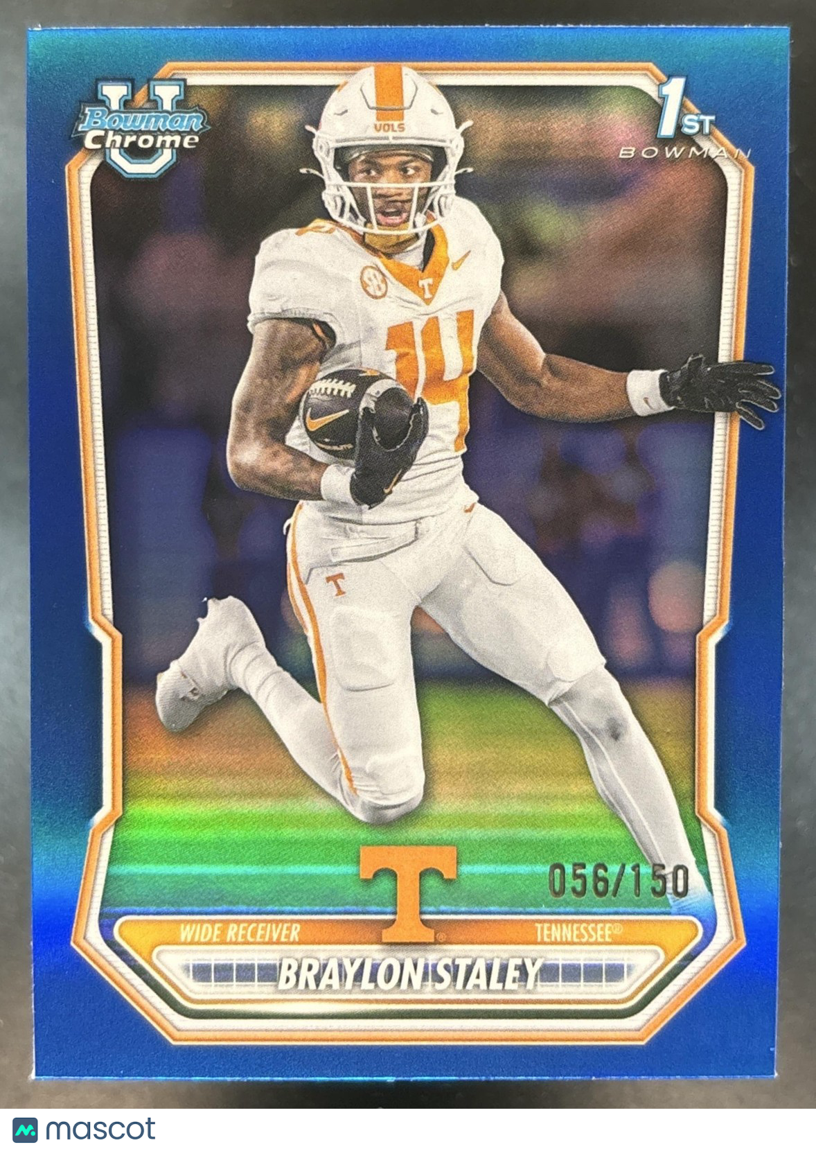 2026 Bowman Braylon Staley Chrome Blue /150 #BCP-149 1st Prospect Volunteers