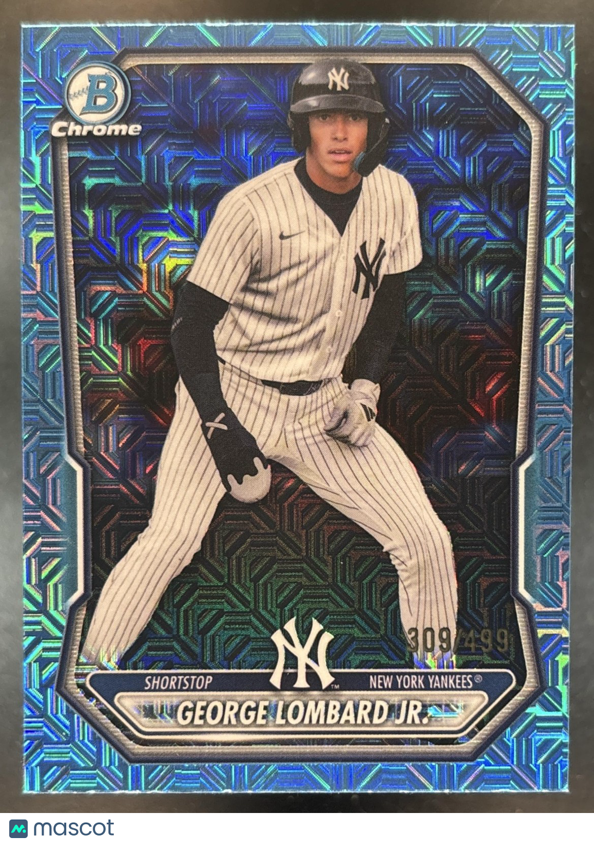 2026 Bowman Mega Box George Lombard Jr. Chrome Prospects Blue Mojo /499 #BCP-64