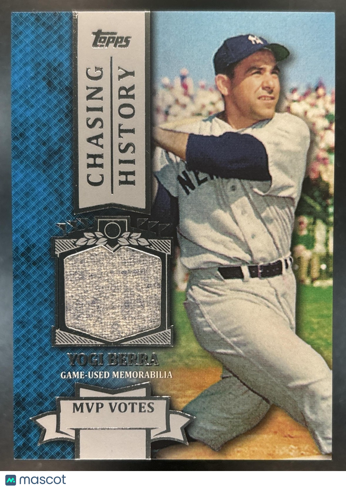 2013 Topps Yogi Berra Chasing History Relics #CHR-YB MEM New York Yankees
