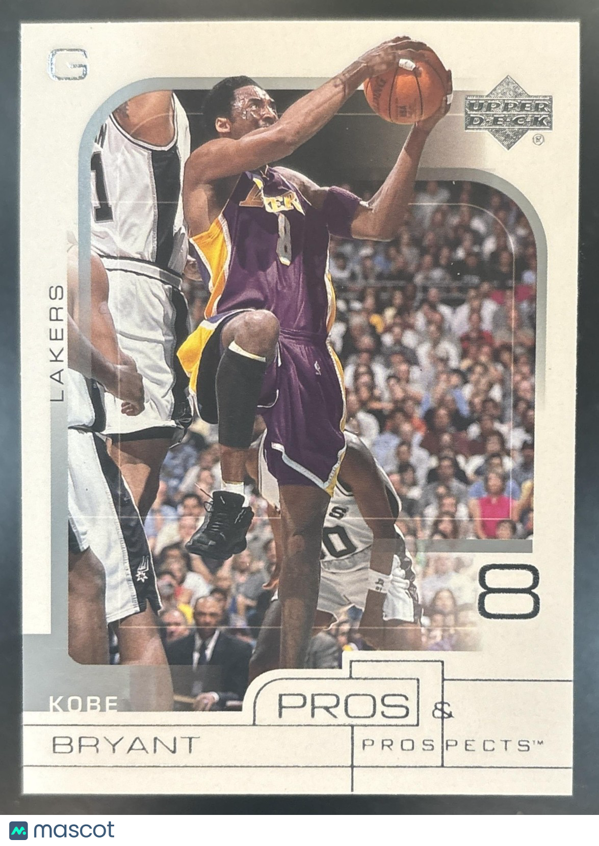 2001-02 Upper Deck Pros & Prospects Kobe Bryant #37 Los Angeles Lakers