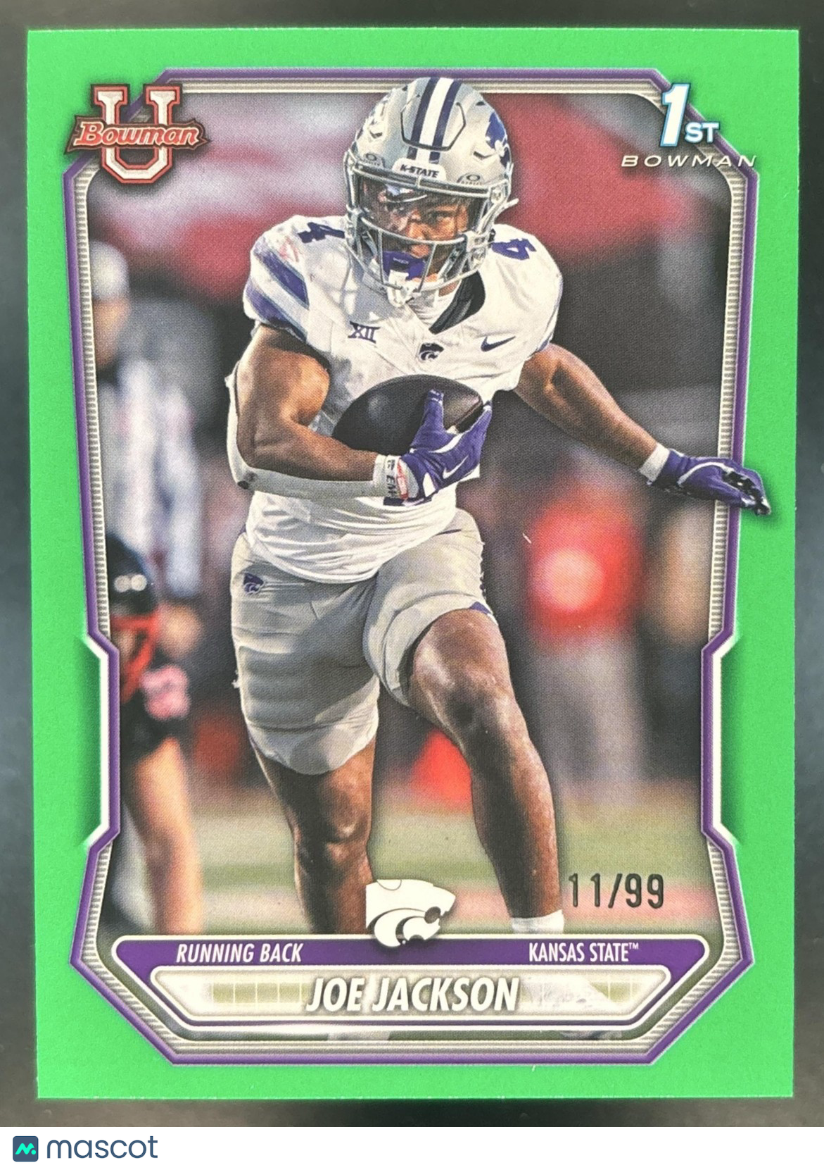 2026 Bowman Joe Jackson Paper Green /99 #BPP-70 1st Prospect Wildcats