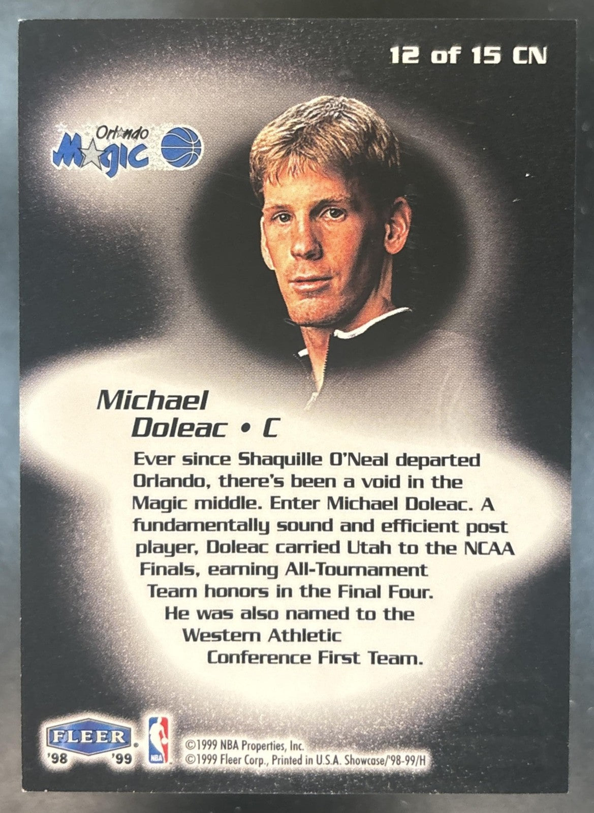 1998-99 Fleer Flair Showcase Michael Doleac Class of 98 /500 #12 RC Magic