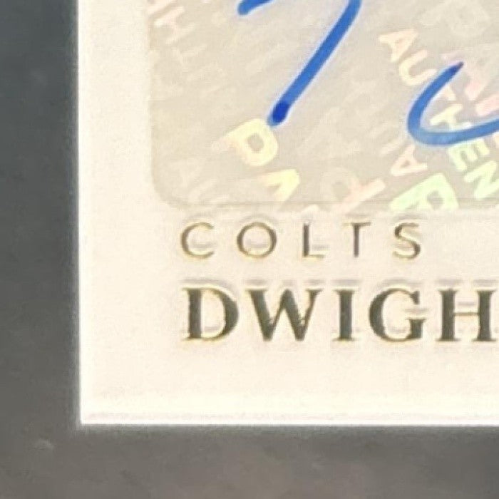 2025 Immaculate Collection Dwight Freeney Players Collection Tri Patch Auto /99