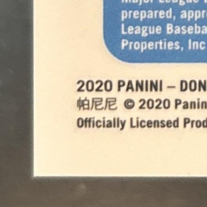 2020 Donruss Optic Victor Mesa Signature Series Pandora Purple /25 Auto Marlins