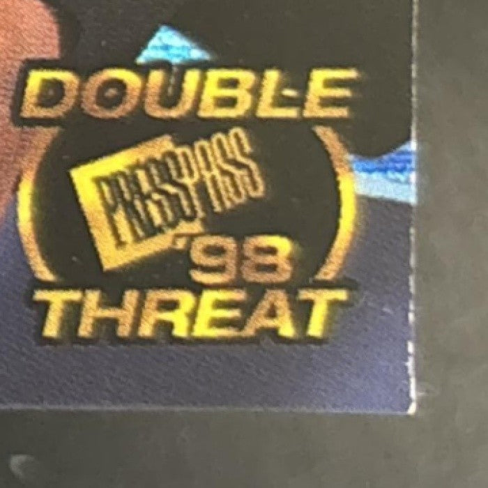 1998 Press Pass Double Threat Mike Bibby Tim Duncan Dreammates #DM1