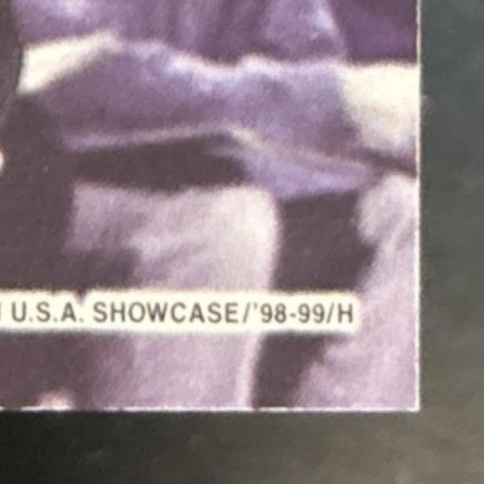 1998-99 Fleer Flair Showcase Glen Rice Row 1 /3000 #47 Los Angeles Lakers