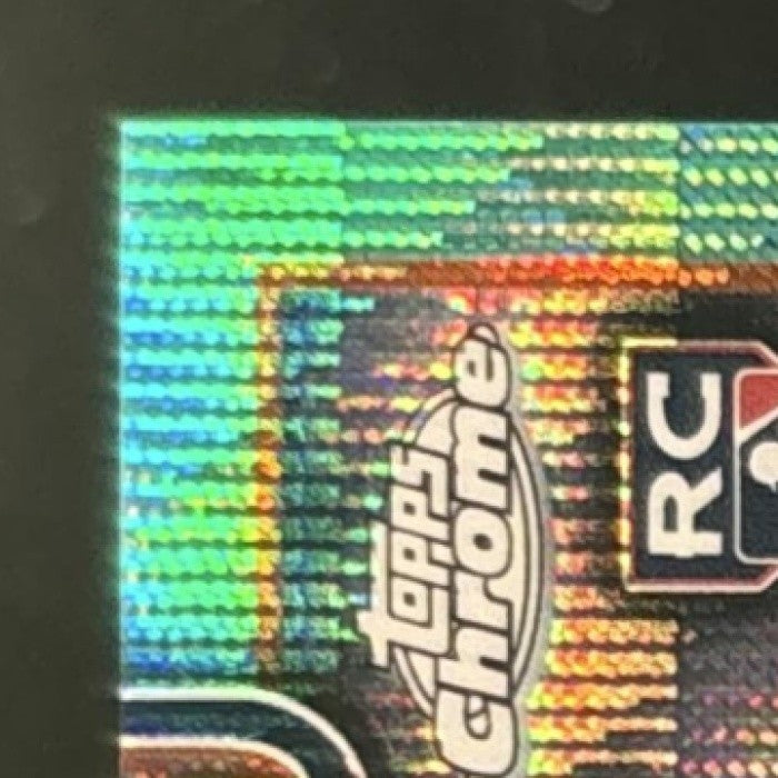 2025 Topps Chrome Brant Hurter Auto Aqua Wave /199 RC Detroit Tigers