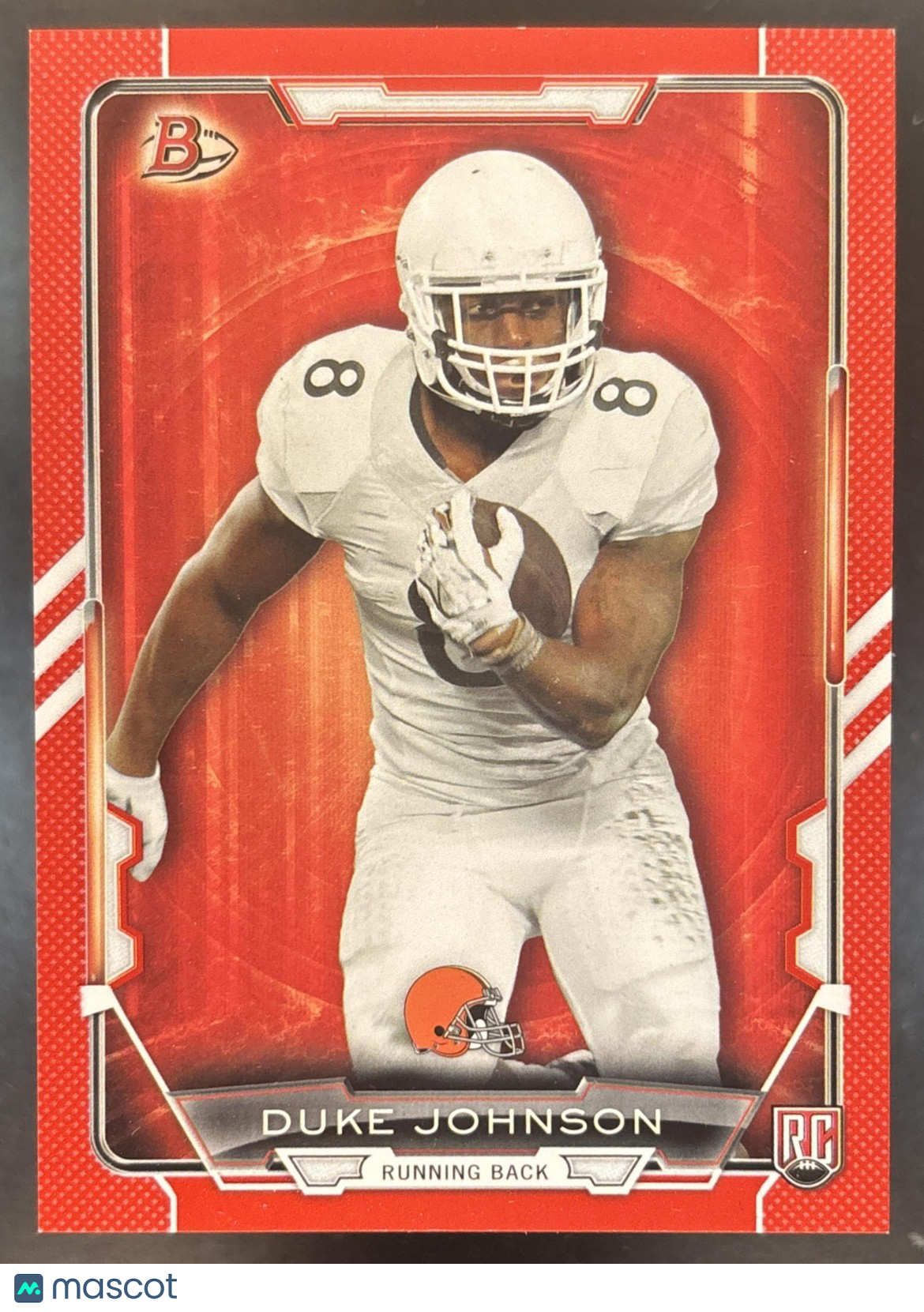 2015 Bowman Duke Johnson Rookies Red /199 #32 RC Cleveland Browns