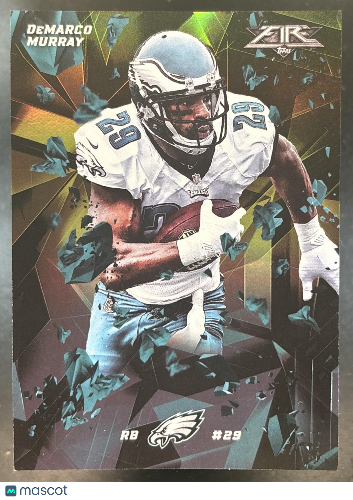 2015 Topps Fire DeMarco Murray Gold /299 #60 Philadelphia Eagles