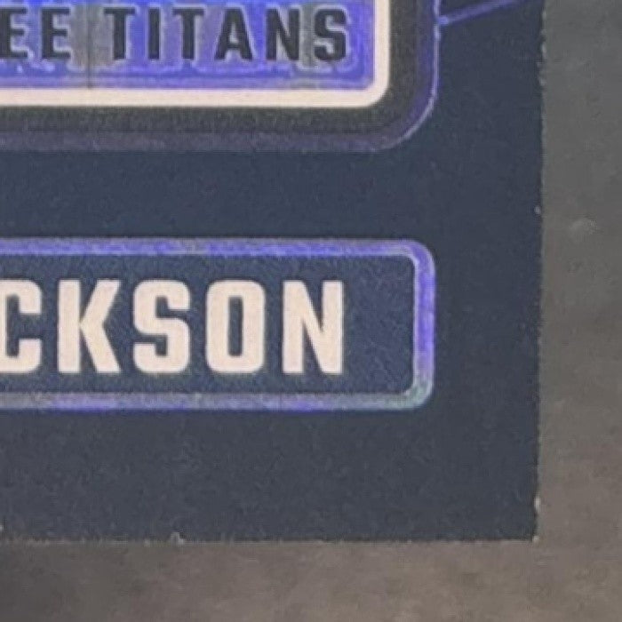 2024 Donruss Optic Jha'Quan Jackson Black Pandora /25 RC #253 Tennessee Titans