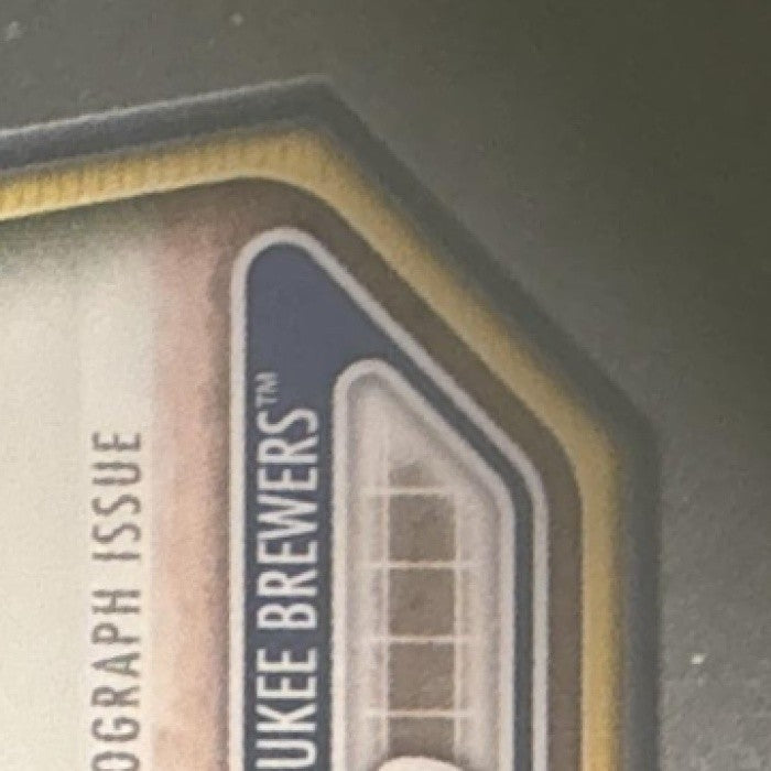 2026 Bowman Chrome Diego Frontado Auto #CPA-DF 1st Prospect Milwaukee Brewers