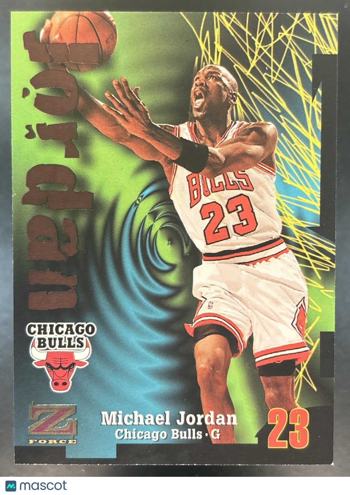 1997-98 Skybox Z-Force Michael Jordan #23 Chicago Bulls