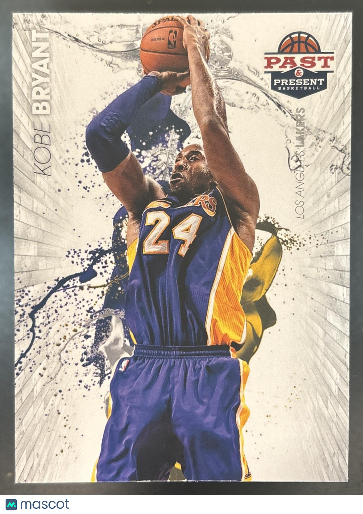 2012-13 Panini Past & Present Kobe Bryant Raining 3's #9 Los Angeles Lakers