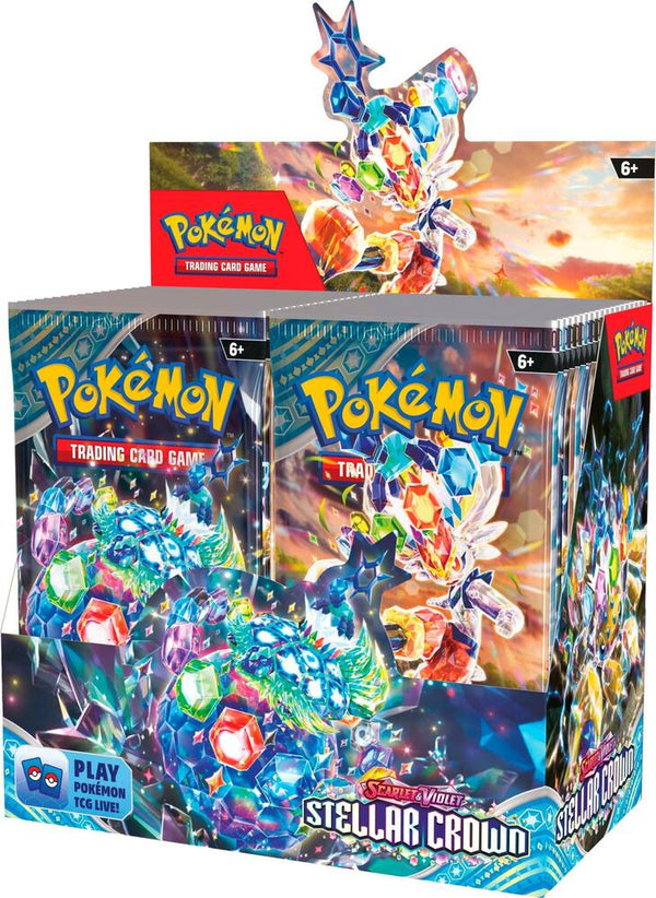 Pokemon Stellar Crown Booster Box (36 Packs Sealed)