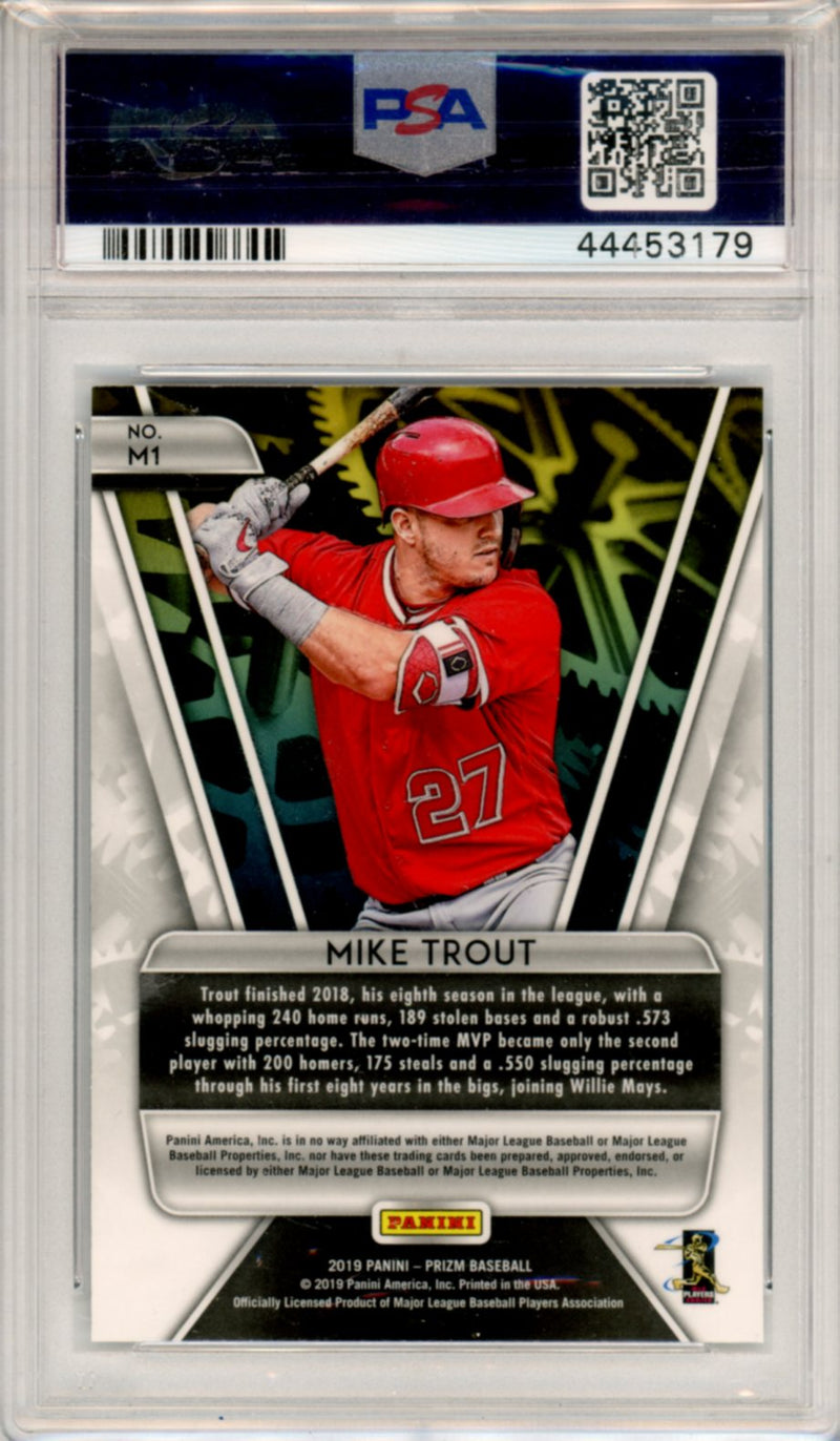 2019 Panini Prizm Lumber Inc. Mike Trout Lumber Inc.