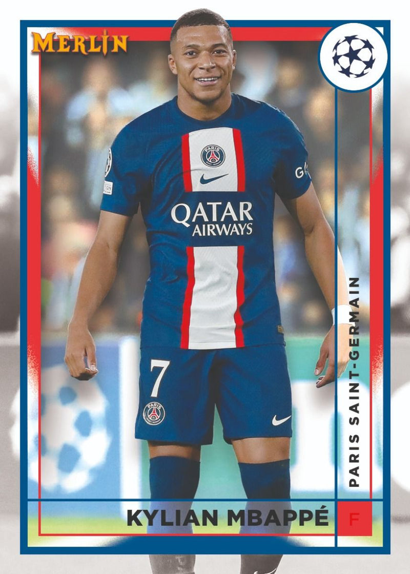 2023/24 Topps Chrome Merlin UEFA Club Competitions Soccer Blaster Value Box (Aqua Prism) Yamal Rookie Card? Sep 20th