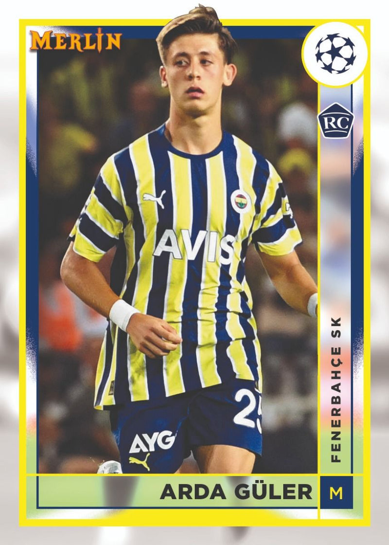 2023/24 Topps Chrome Merlin UEFA Club Competitions Soccer Blaster Value Box (Aqua Prism) Yamal Rookie Card? Sep 20th