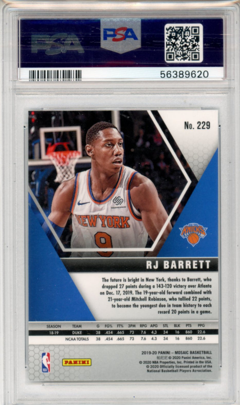 2019 Panini Mosaic RJ Barrett