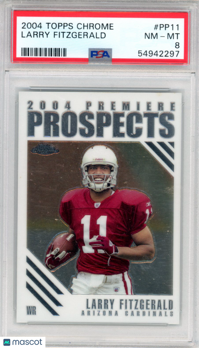 2004 Topps Chrome Premiere Prospects Larry Fitzgerald