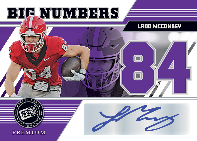 2024 Leaf Press Pass Premium Football Hobby Box (5 Autographs)