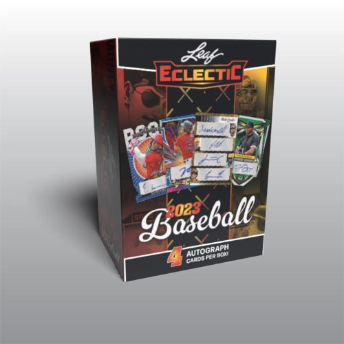 2023 Leaf Eclectic Baseball Hobby Box (4 Autos) Ely Skenes & More!