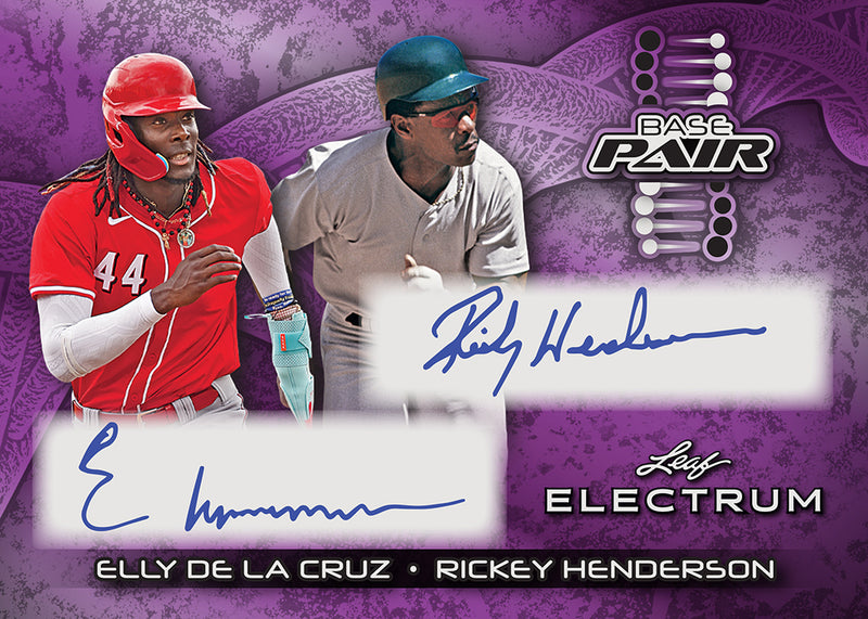 2024 Leaf Electrum Baseball Hobby Box (4 Autos) Dylan Crew, Skenes, Pujols More ...