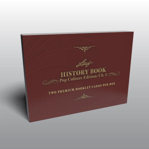 2024 Leaf History Book Pop Culture Edition Chapter 1 Hobby Box (2 Mega Hits)