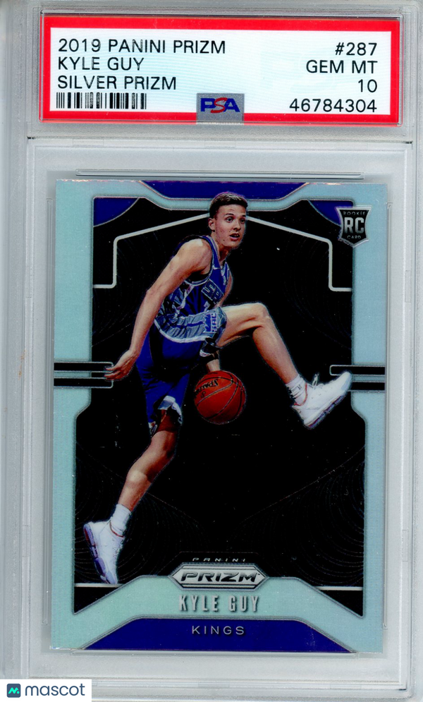 2019 Panini Prizm Kyle Guy Silver #287 PSA 10