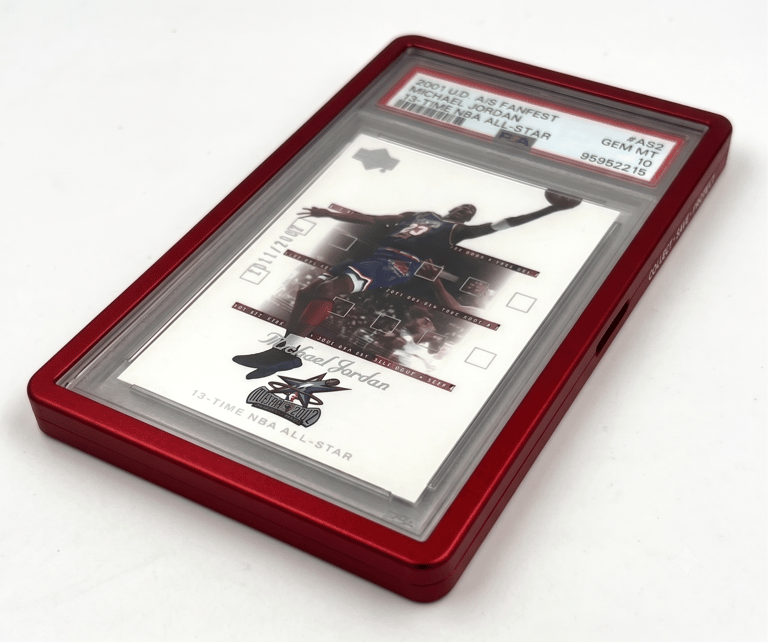 Red - Magentic Aluminum PSA Slab Case