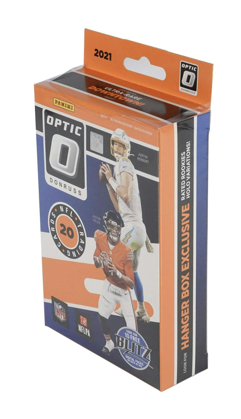 2021 Panini Donruss Optic Football Hanger Box (Blue Scope Parallels!)